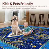 Sophisticated Lattice Style Decor(Blue)