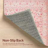 Enchanting Modern Distressed Floral(Pink)