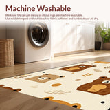 Delicate Pastel Bear Illustration(Beige)