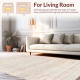 Ultra Soft Area Rug, Non Slip, Stain Resistant, Washable Area Rugs for Living Room, Bedroom, Cute Pink Decor for Kids(Pink)