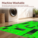 Contemporary Lush Green Motif(Green)