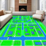 Interactive Cityscape Educational Playmat(Green)