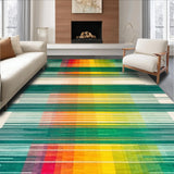 Vivid Modern Splashing Shapes(Green)