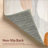 Ultra Soft Area Rug, Non Slip, Stain Resistant, Washable Area Rugs for Living Room, Bedroom, Neutral Accent(Beige)
