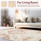 Whimsical Floral Ogee Design(Ivory)