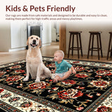 Luxurious Floral Overlay(Black)