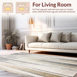 Ultra Soft Area Rug, Non Slip, Stain Resistant, Washable Area Rugs for Living Room, Bedroom, Indoor Entrance Non Slip Small Door Mat(Gray)