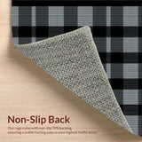 Chic Monochrome Plaid Aesthetic(Black)