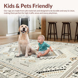 Elegant Toned Trellis Motif(Beige)