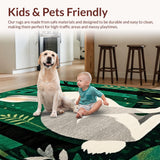 Charming Woodland Creature Print(Green)