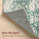 Rustic Sage Green Tiled Motif(Green)