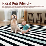 Minimalist Stripe Area(Black)