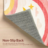 Joyful Multi Hued Geometric Theme(Pink)