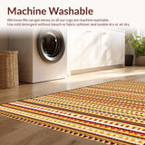 Ultra Soft Area Rug, Non Slip, Stain Resistant, Washable Area Rugs for Living Room, Bedroom, Charming Rustic Egg Design(Brown)