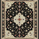 Intricate Vintage Medallion Glamour(Black)