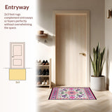 Ultra Soft Area Rug, Non Slip, Stain Resistant, Washable Area Rugs for Living Room, Bedroom, Boho Animal Print(Beige)