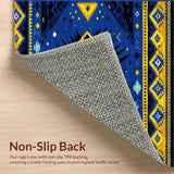 Contemporary Distinctive Ethnic Print(Blue)