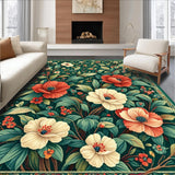 Artful Nature Scene in Vivid Hues(Green)