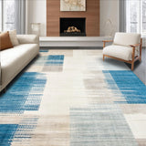 Low Pile Octagonal with Modern Artistic Expression(Beige)