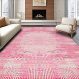 Contemporary Pastel Circular Artwork(Pink)