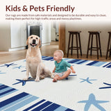 Contemporary Gray and Blue Design(Blue)