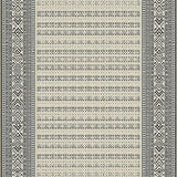 Ultra Soft Area Rug, Non Slip, Stain Resistant, Washable Area Rugs for Living Room, Bedroom, Sophisticated Monochrome Parquet Style(Beige)