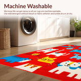 Brightly Colored Learning Focused Art(Red)