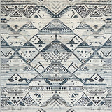 Ultra Soft Area Rug, Non Slip, Stain Resistant, Washable Area Rugs for Living Room, Bedroom, Artful Trellis Earth Tone Vibes(Gray)