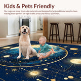 Celestial Themed Cosmic Motif(Blue)