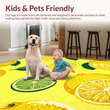 Cheerful Lemon Floral Accent(Yellow)