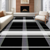 Elegant Minimalist Black and White(Black)