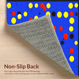 Fun Color Infused Round Layout(Blue)