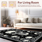 Haunting Gray Ornamental Design(Black)