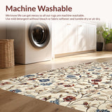 Maximalist Earthy Floral Composition(Beige)