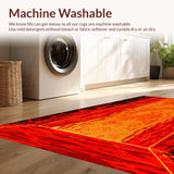 Lively Abstract Shapes Ensemble(Red)