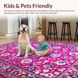 Elegant Fuchsia Abstract Geometry(Pink)