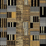 Cozy Earthy Tones Texture(Black)