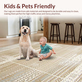 Inviting Textured Fawn Visuals(Beige)