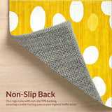Ultra Soft Area Rug, Non Slip, Stain Resistant, Washable Area Rugs for Living Room, Bedroom, Charming Novelty Animal Pattern(Yellow)