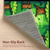 Bright Patterned Landscape(Green)