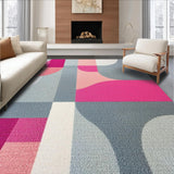 Ultra Soft Area Rug, Non Slip, Stain Resistant, Washable Area Rugs for Living Room, Bedroom, Non-Slip Soft Bedroom Rug with Unique Print Design(Gray)