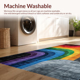 Elegant Linear Rainbow(Red)