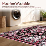 Elegant Distressed Patterned Motif(Black)