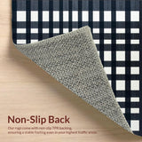 Stylish Monochrome Diamond Texture(Black)