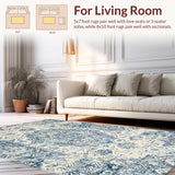 Vibrant Vintage Ogee Motif(Blue)