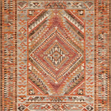 Ultra Soft Area Rug, Non Slip, Stain Resistant, Washable Area Rugs for Living Room, Bedroom, Modern Minimalist Terracotta Carpet for Home Office(Orange)