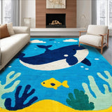 Dynamic Marine Life Educational Design(Blue)