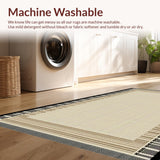 Stylish Black Tan Geometric Motif(Beige)