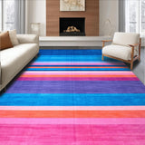 Dynamic Multicolored Graphic Motif(Blue)