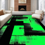 Dynamic Modern Patterned Composition(Green)